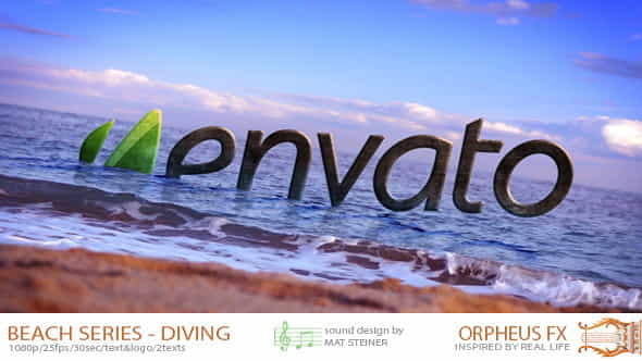 Beach Series - Logo Diving - VideoHive 3519816