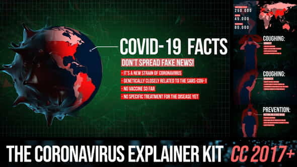 Corona virus explainer kit - VideoHive 26167114
