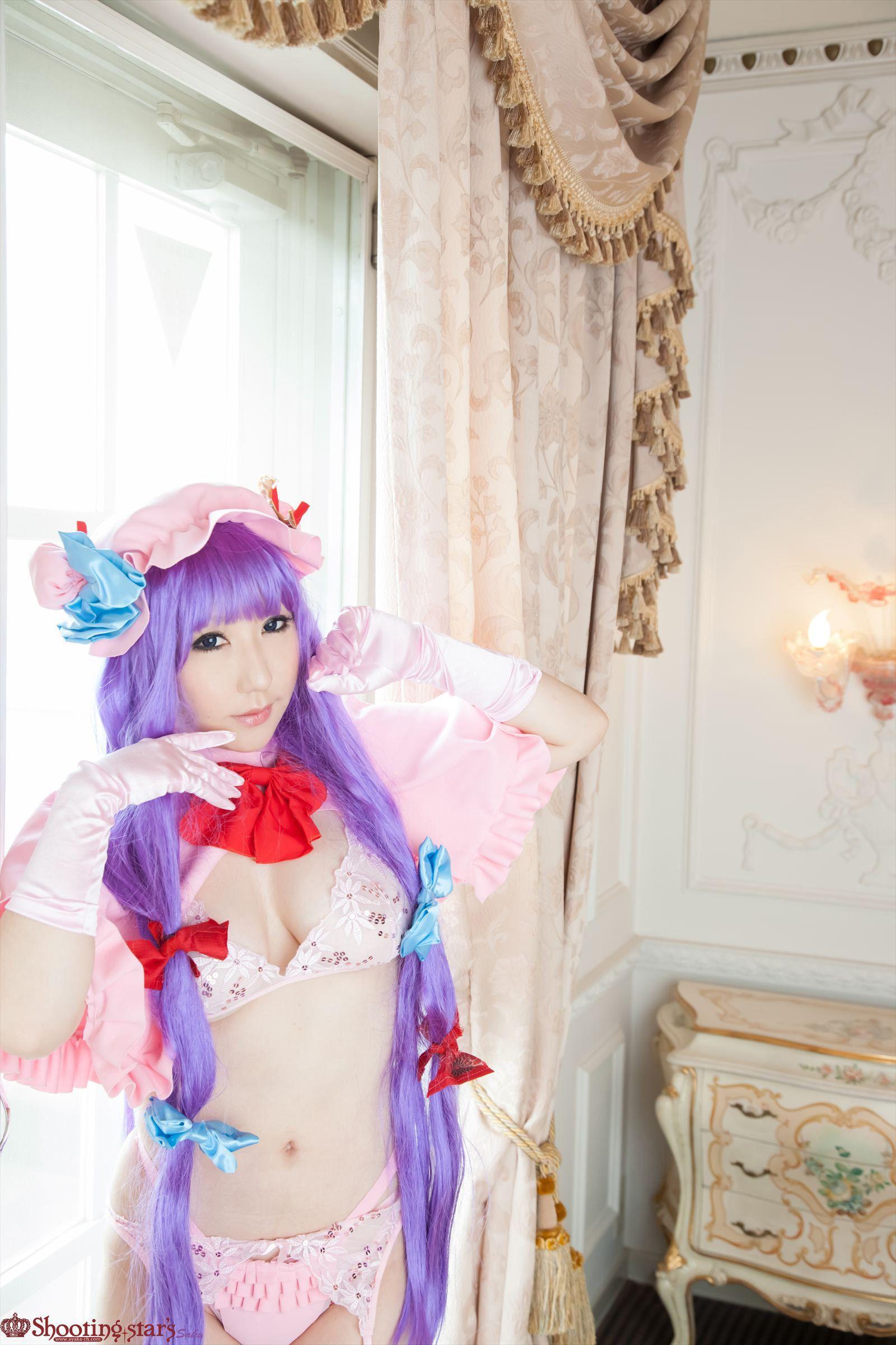 绫香サク (サク綾香 Saku Ayaka) 《東方Project》Patchouli Knowledge [Shooting Star’s] 写真集(74)