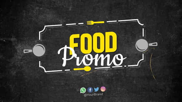 Food Promo - VideoHive 30614524