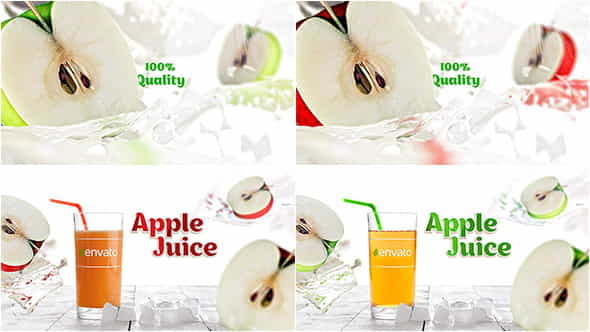 Apple Juice Opener - VideoHive 19524579