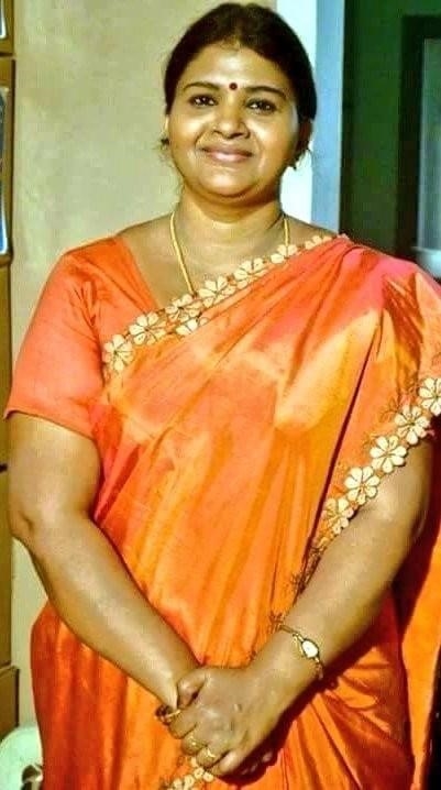 Tamilnadu saree aunty-8580
