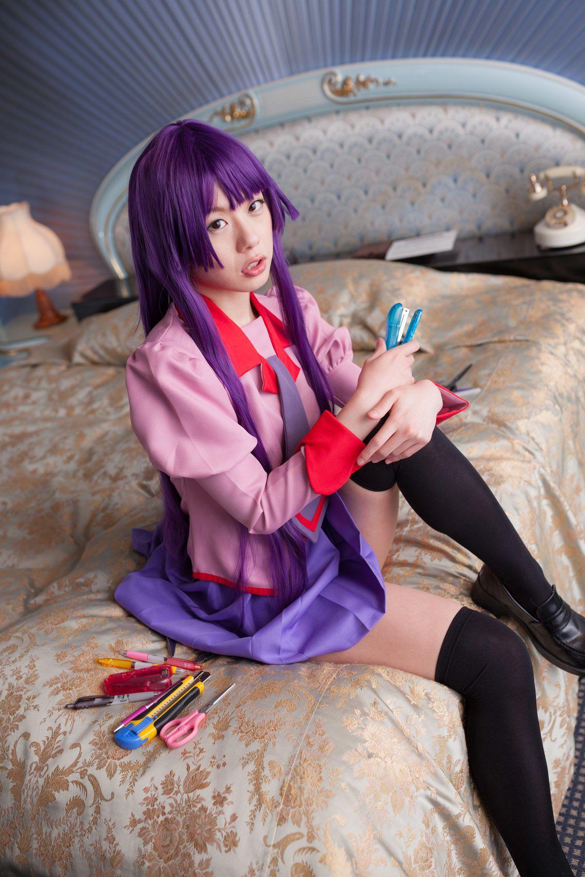 相沢恋 (相泽恋) 《Bakemonogatari(化物語)》Senjougahara Hitagi [@factory] 写真集(20)