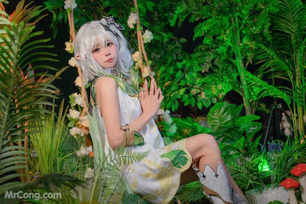 Coser@黏黏团子兔: 万年萝莉纳西妲 (40 photos)(38)