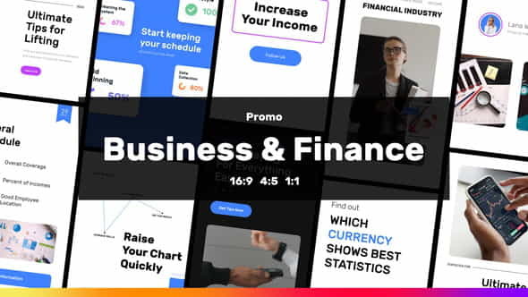 Business and Finance Slideshow Stories - VideoHive 34524067
