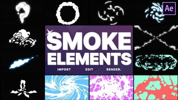 Smoke Elements Pack 06 | - VideoHive 28790510