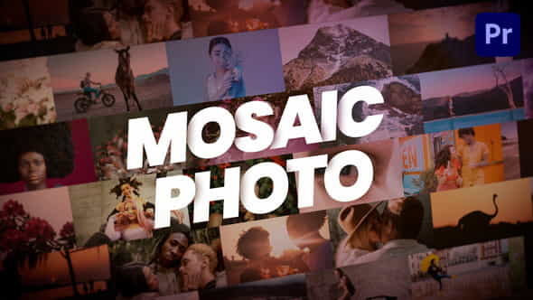 Mosaic Photo Reveal - VideoHive 35875516
