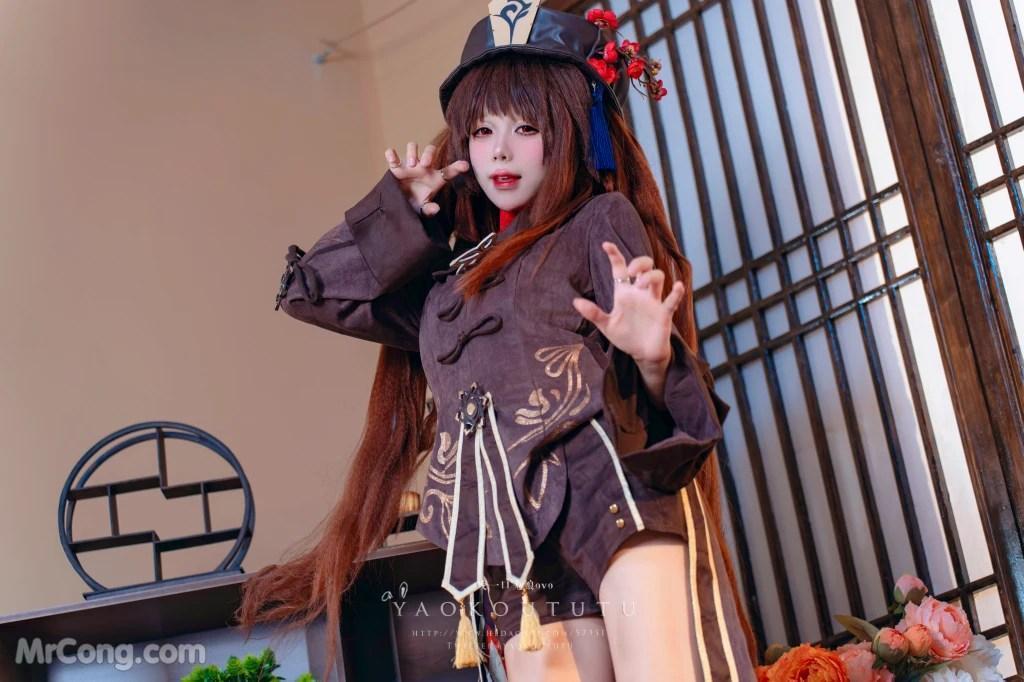 Coser@黏黏团子兔: 往生堂堂主胡桃&ミチノチモシーキミノキモチ (66 photos )(66)