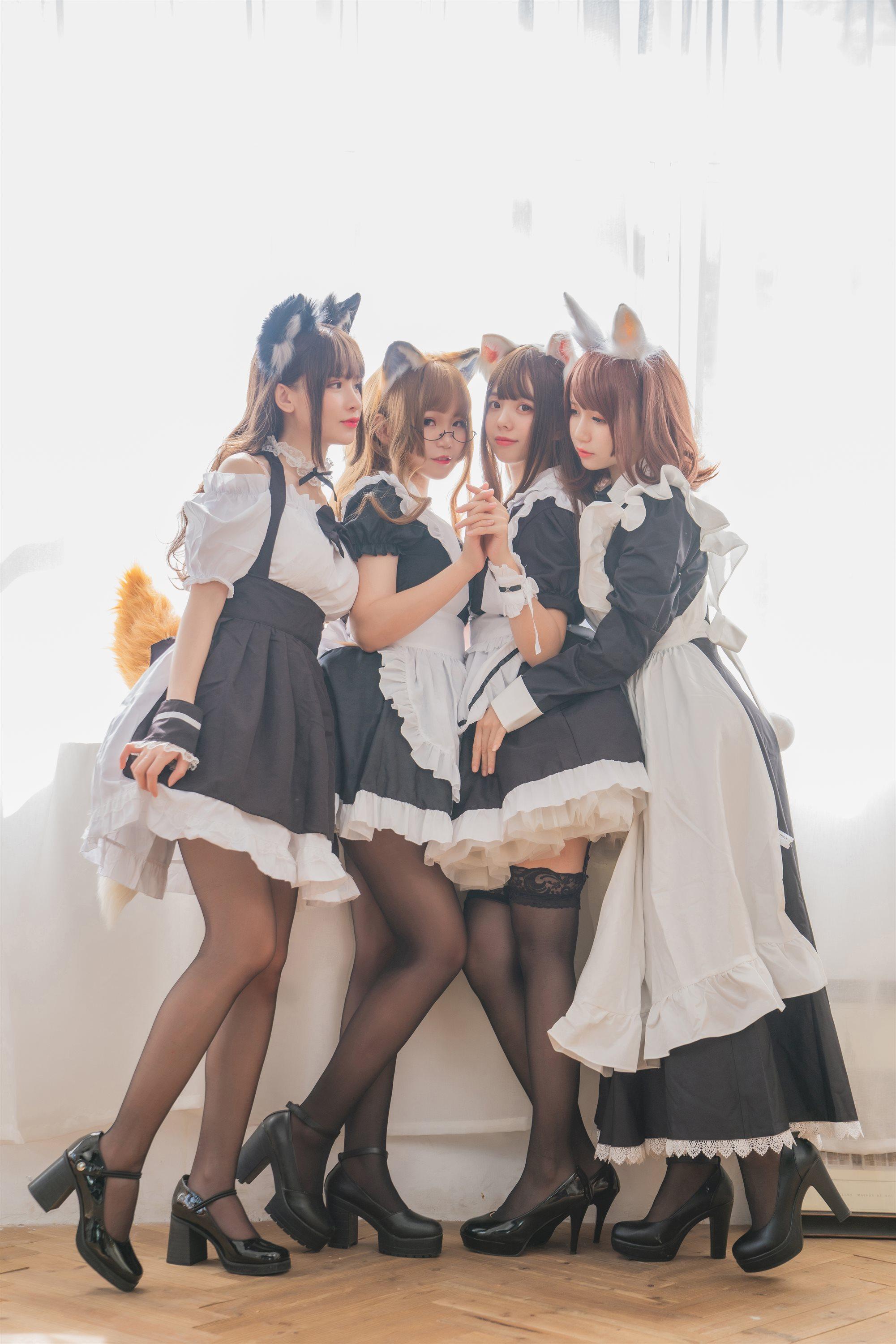 白金Saki-小野妹子w×宅夏×前羽 四人彼女电子档(31)