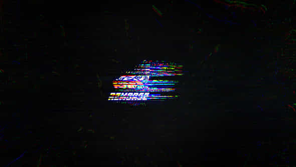 Grunge Glitch Logo - VideoHive 33649836