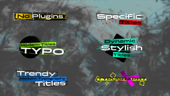 Specific Titles - VideoHive 57666509