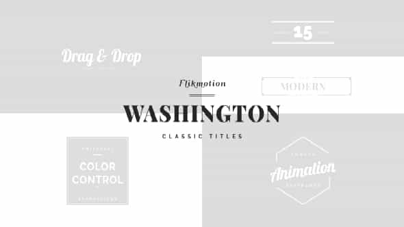 Classic Minimal Titles - VideoHive 19255111