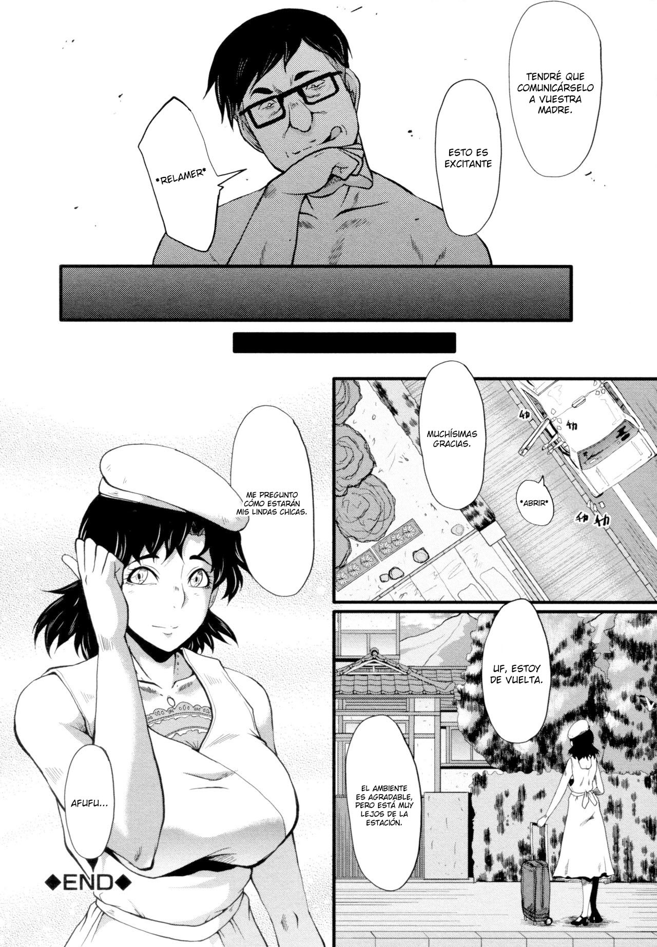[SINK] Tanoshiki Wagaya Ch. 6 (Yaribeya no Oyako) (BUSTER COMIC 2016-05) [Spanish] [Digital]