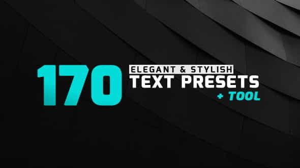 170 ElegantStylish Text - VideoHive 20025123
