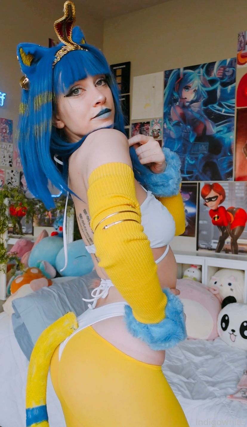 Indigo White - Ankha