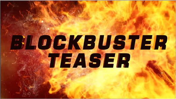 Blockbuster Teaser - VideoHive 12872642