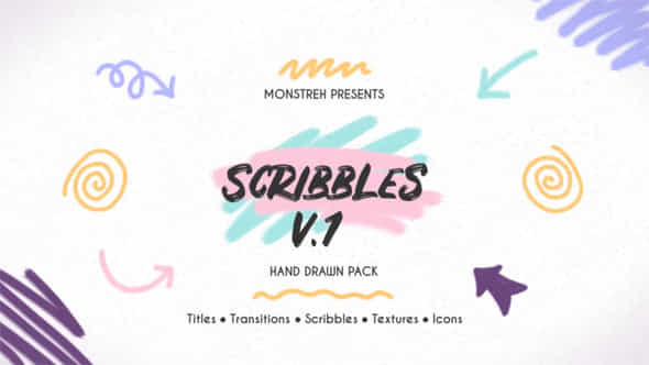 Scribbles. Hand Drawn - VideoHive 32215549