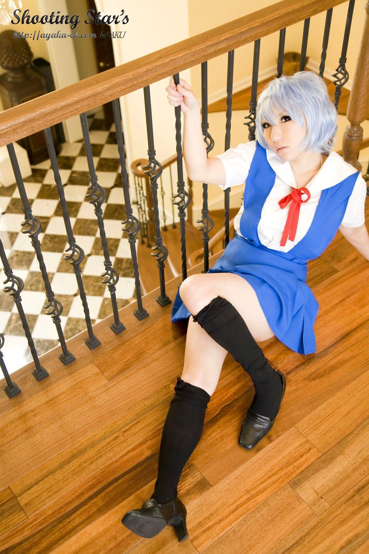 サク (绫香) 《Shinseiki Evangelion》Ayanami Rei [Shooting Star’s] 写真集(28)