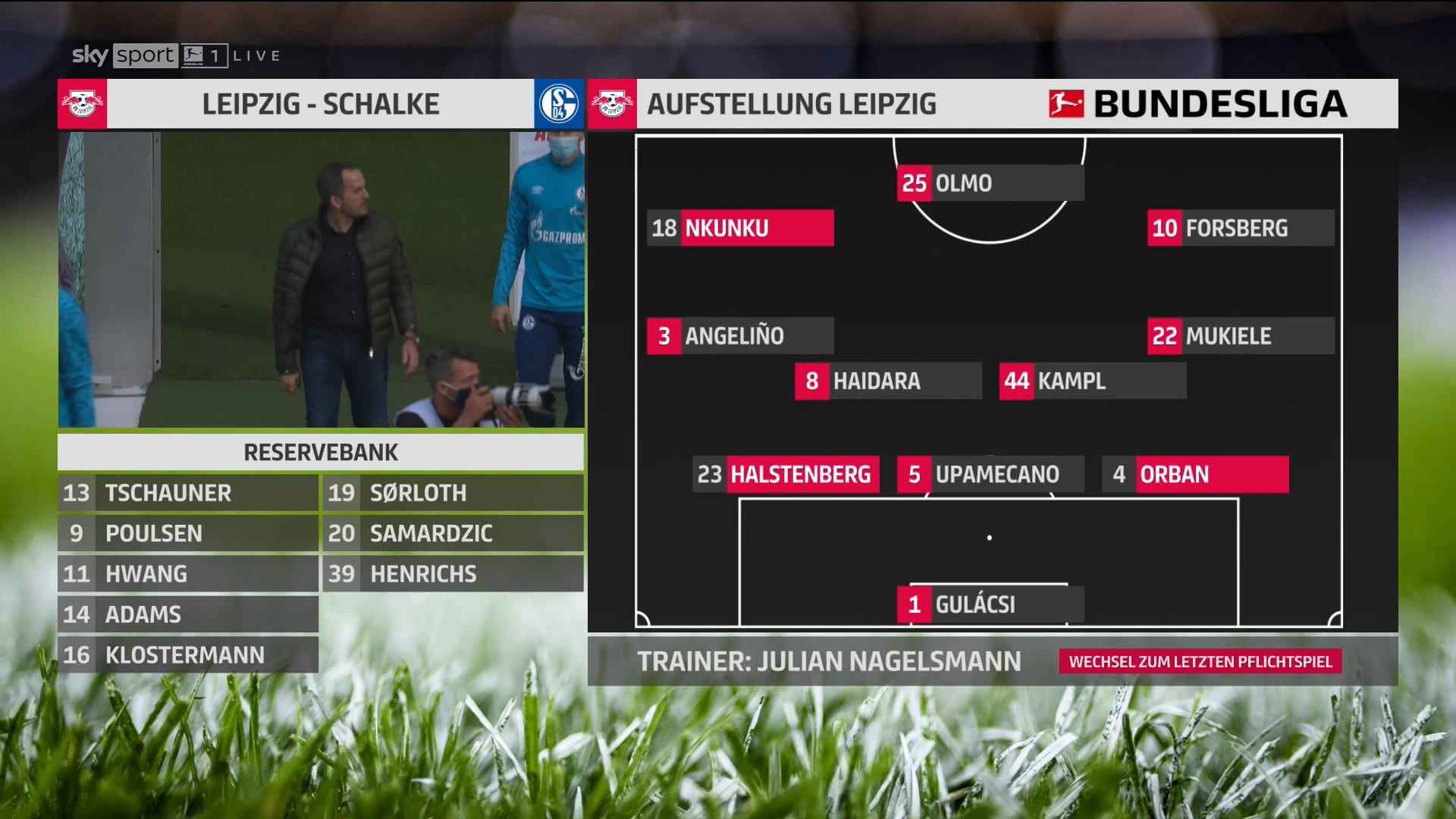 Bundesliga 20/21 J3 - RB Leipzig vs Schalke 04 - 03/10/2020
