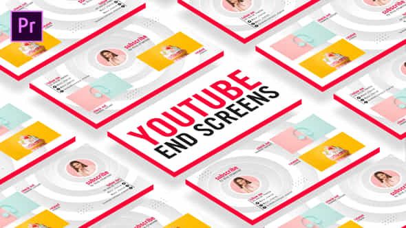 YouTube End Screens - VideoHive 26265896