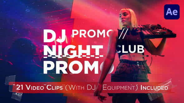 DJ PromoNight Club Promo - VideoHive 12130527