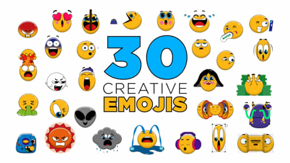 Emoji - 30 - VideoHive 45078403