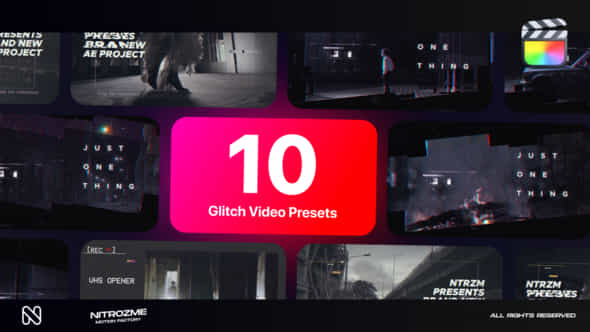 Glitch Typography - VideoHive 44953010