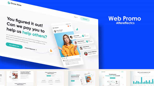 Clean Web Promotion - VideoHive 47127469