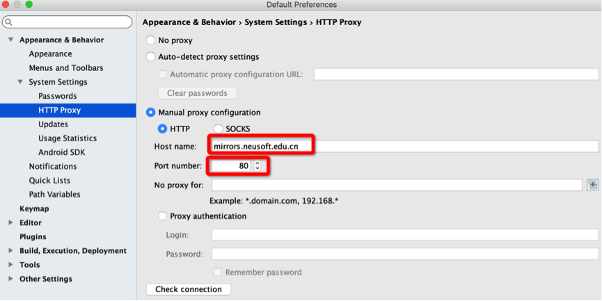 Android sdk manager 更新