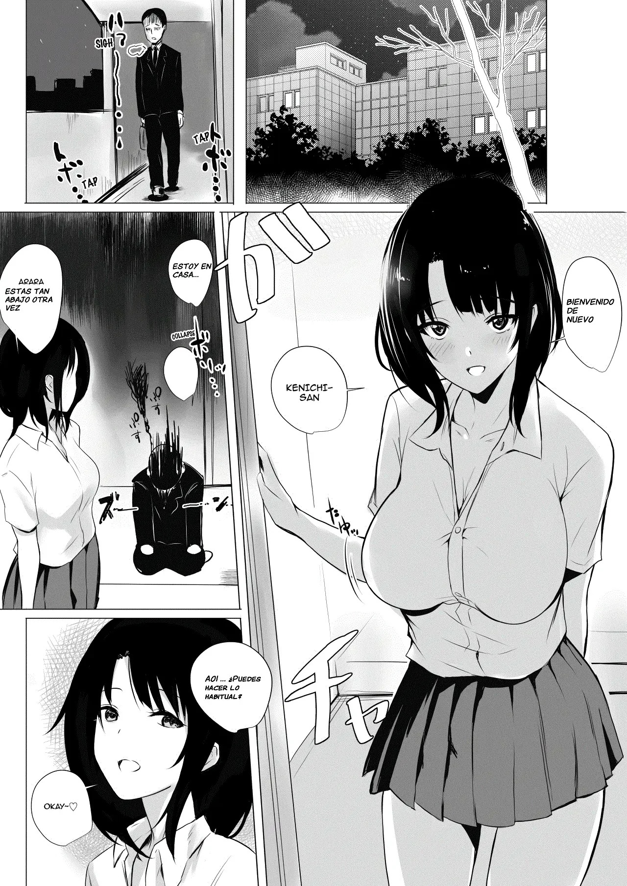 Boku dake ni Amaesasete Kureru Kyonyuu JK Tsuma o Hoka no Otoko ni Dakasete Mita - 4