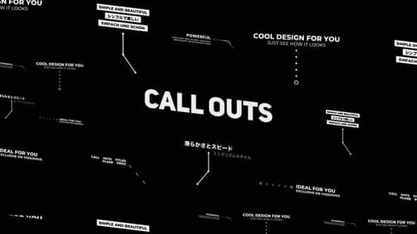 Call Outs - VideoHive 32712893