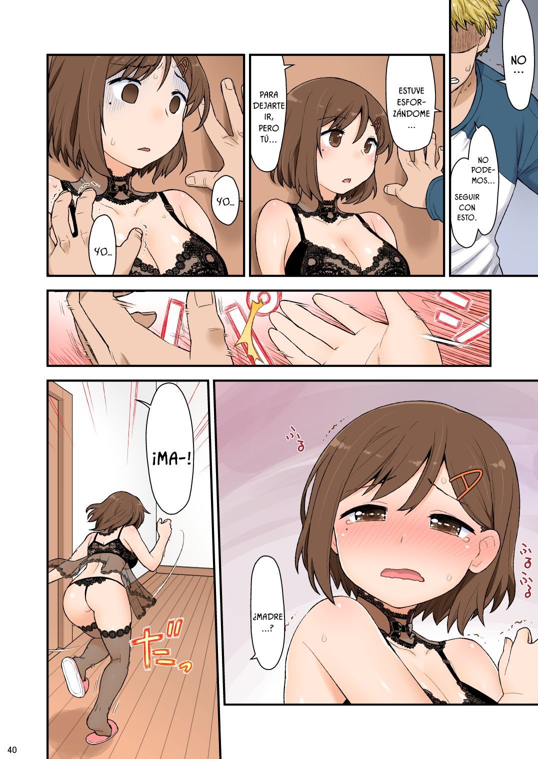 [CELTRANCE (Kogaku Kazuya)] Mama Hame Sex (Tsuya) no San (Mae) [Spanish] [Lanerte]