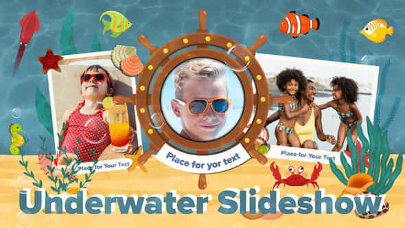 Underwater Childrens Slideshow - VideoHive 39457557