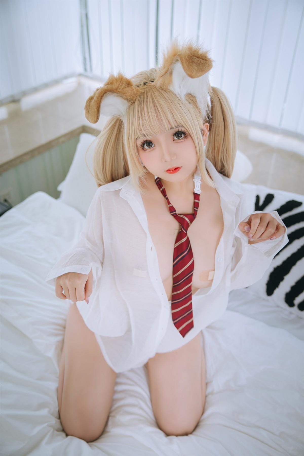 Cosplay 日奈娇 衬衫小狗 Set.01(14)