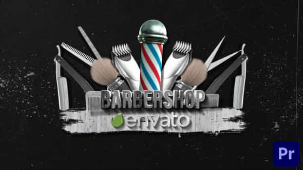 Barbershop Promo Hair Style Opener - VideoHive 48997585