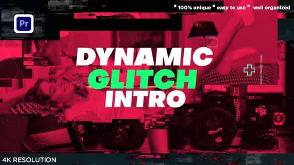 Dynamic Glitch Powerful Opener - VideoHive 34419870