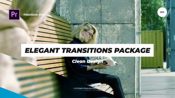 Elegant Transitions Package For Premiere - VideoHive 32511308