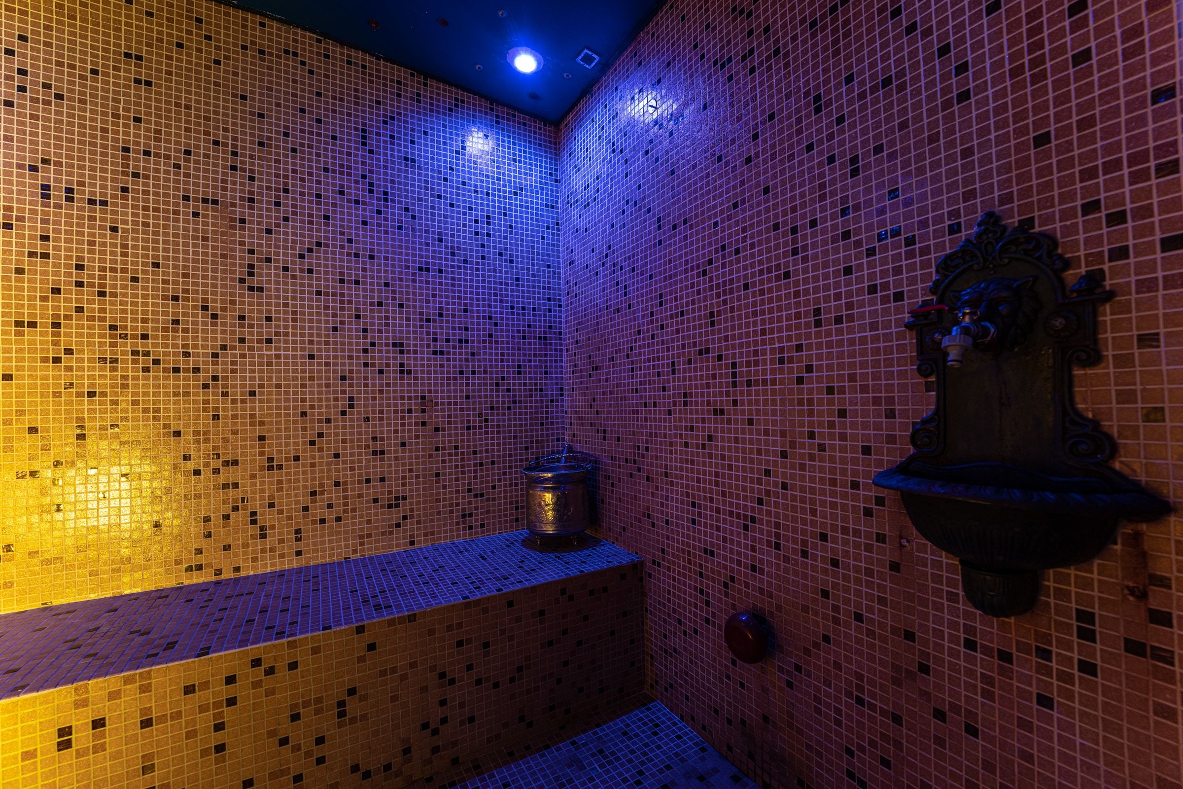 Interieur d'un hammam