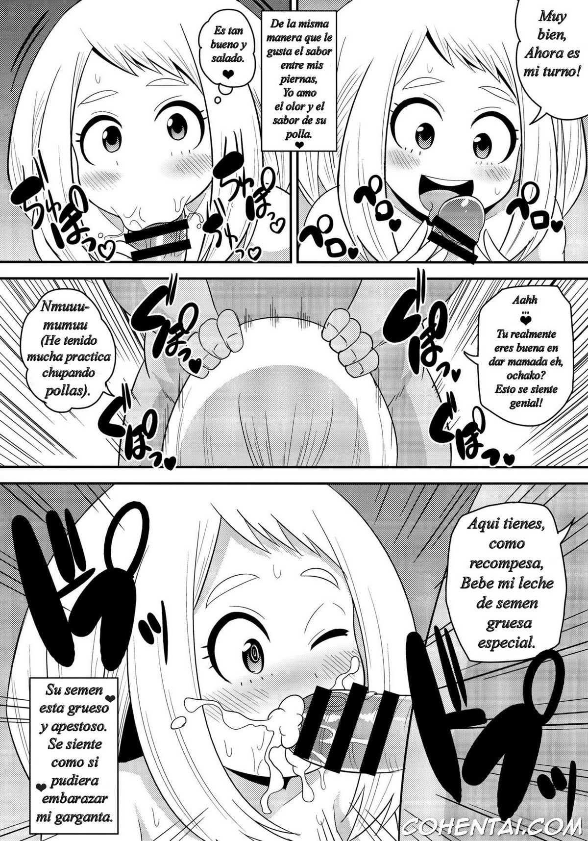 Ochako Bitch Academia (Boku no Hero Academia) xxx comics manga porno doujin hentai español sexo 