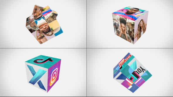 Rubik Cube Reveal - VideoHive 43689531