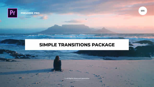 Simple Transitions Package - VideoHive 32625102
