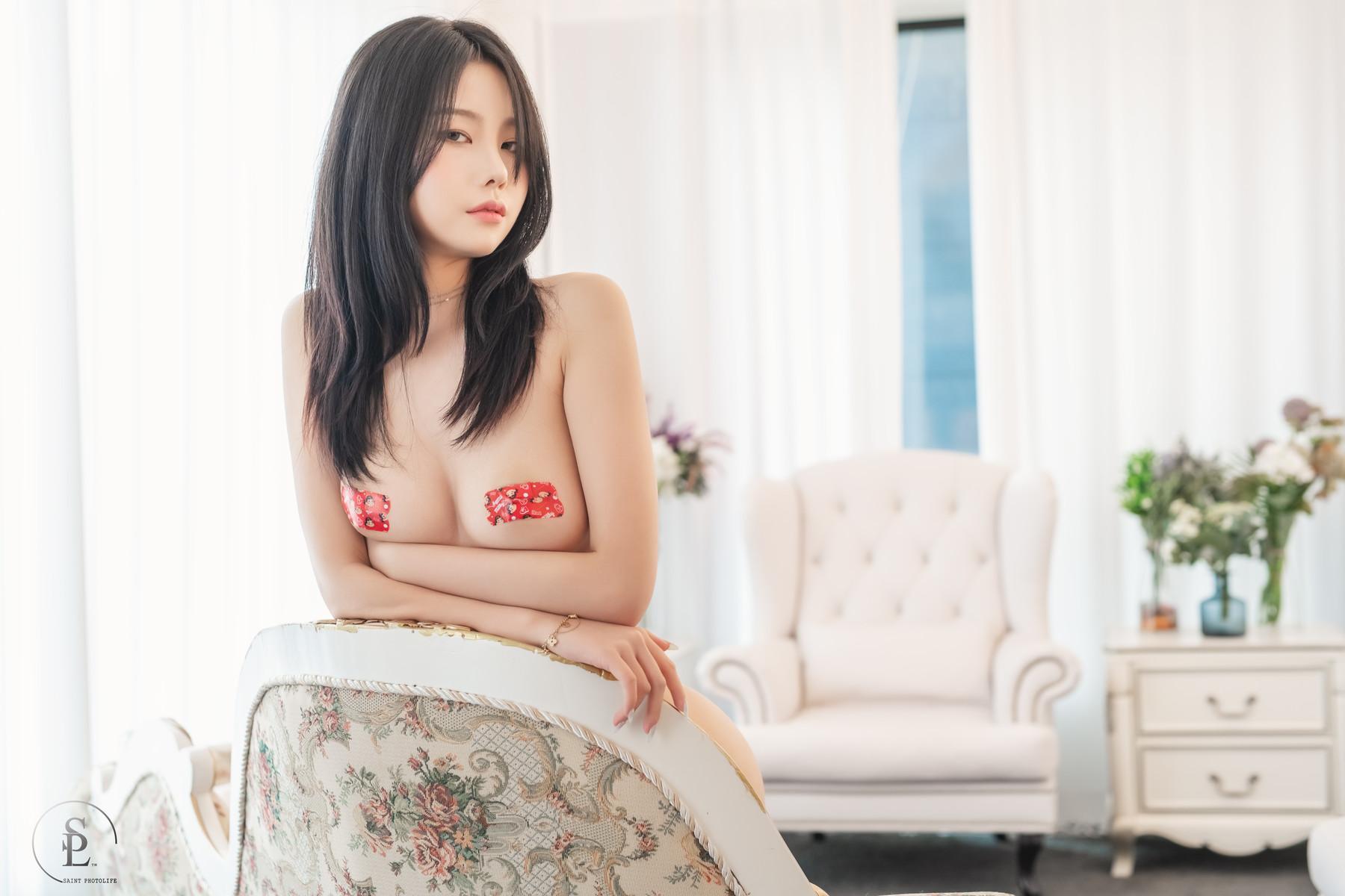 Yuna 유나, [SAINT Photolife] Vol.43 Baby Pink Set.02(26)