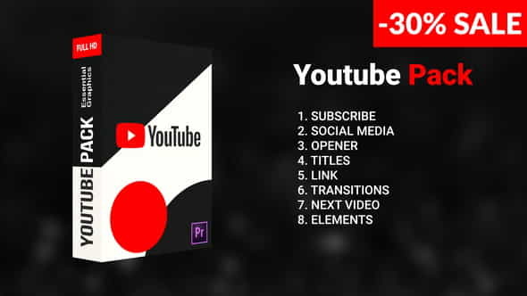 Youtube Pack - VideoHive 23736566