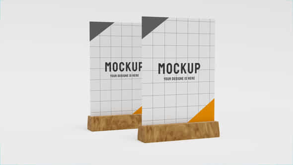 Table Tants Mockup - VideoHive 46544840