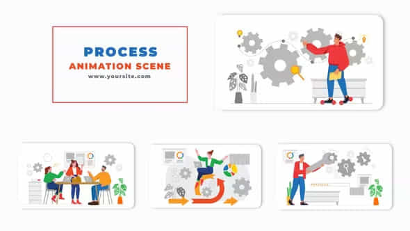 Business Process Situation - VideoHive 46440063