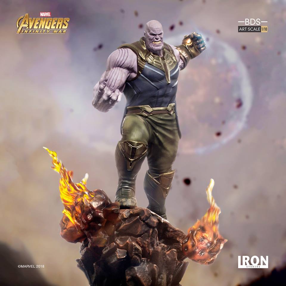 Avengers Infinity War : Thanos 1/10 Art Scale (Iron Studios / SideShow) O7nX0Sgs_o