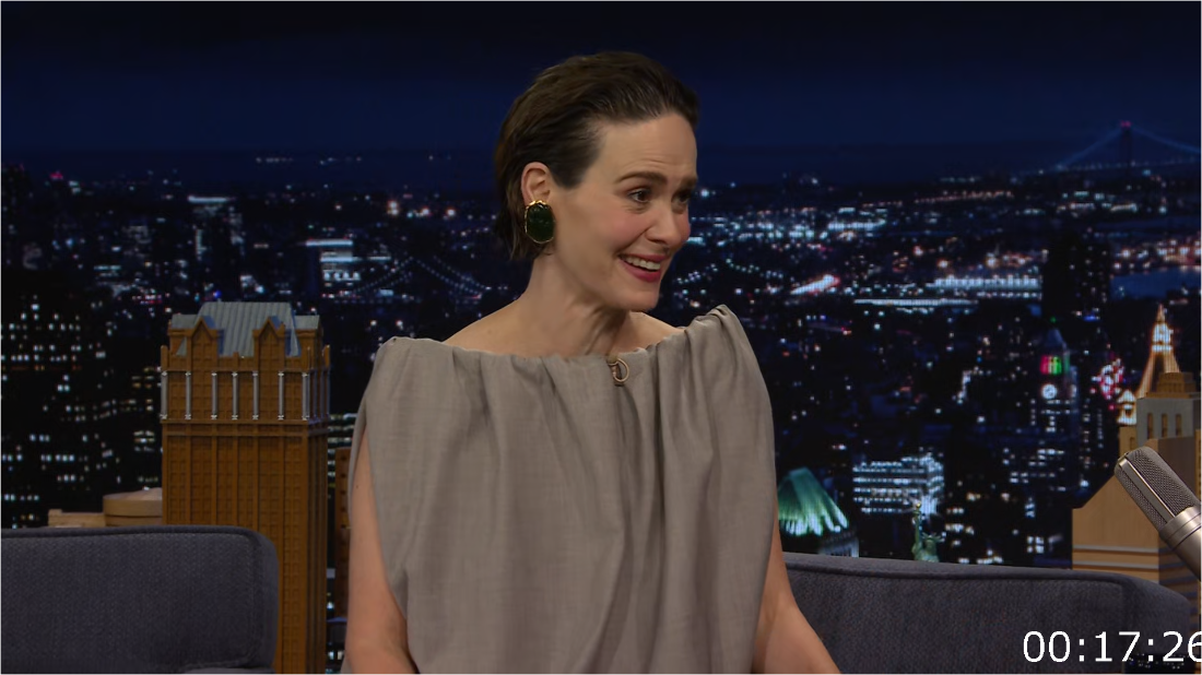 Jimmy Fallon (2024-10-01) Sarah Paulson [1080p/720p] (x265) [6 CH] GgyrtMoc_o