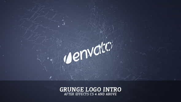 Grunge Logo Intro - VideoHive 7358222