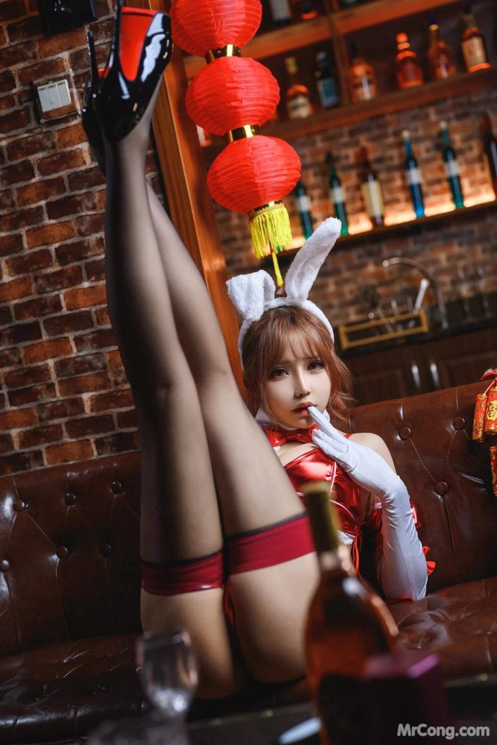 Coser@抱走莫子aa Vol.048: 兔色撩人 (60 photos )(23)