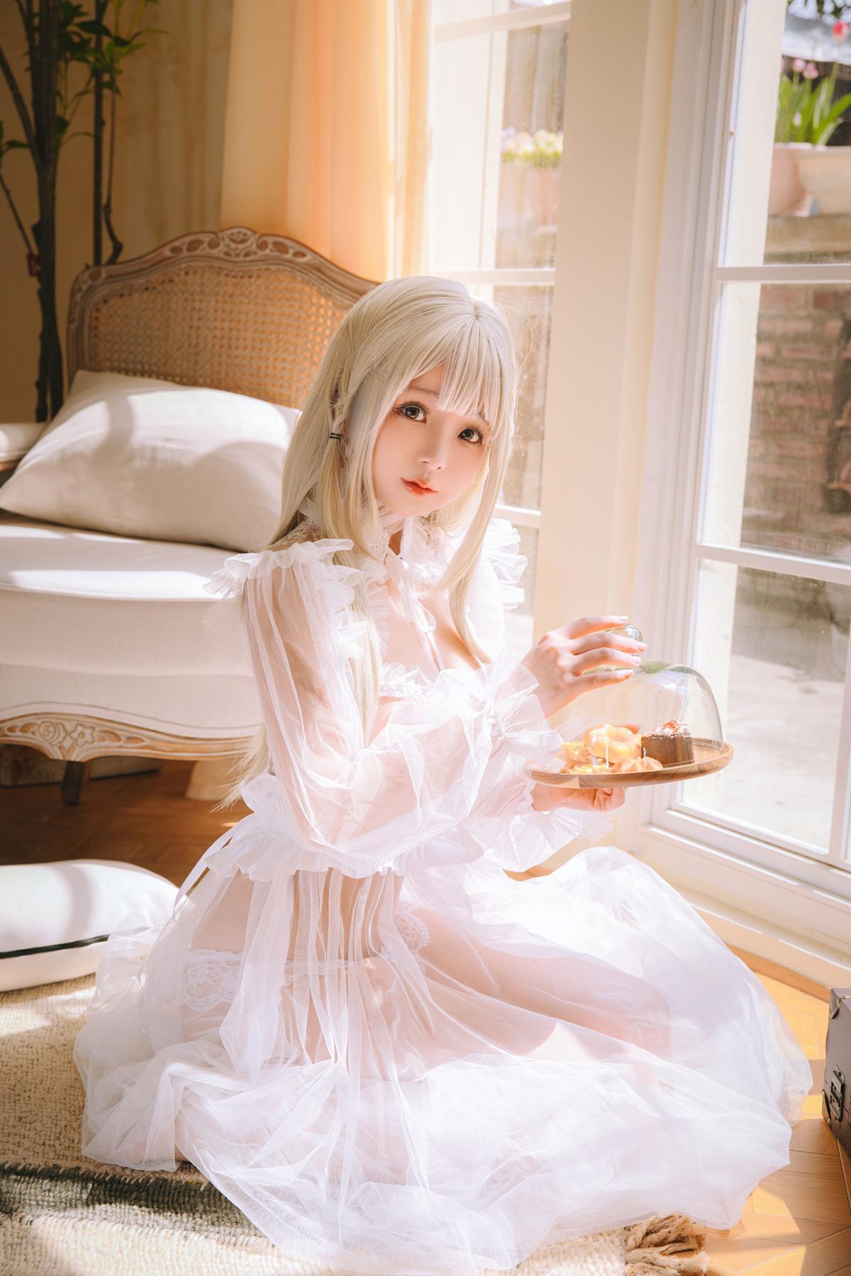 Cosplay Rinaijiao日奈娇 白纱衣 Set.01(10)